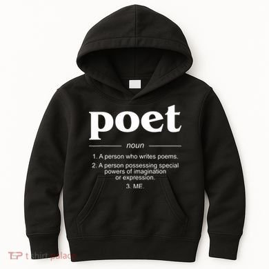 Poet Poet Definition Kids Hoodie