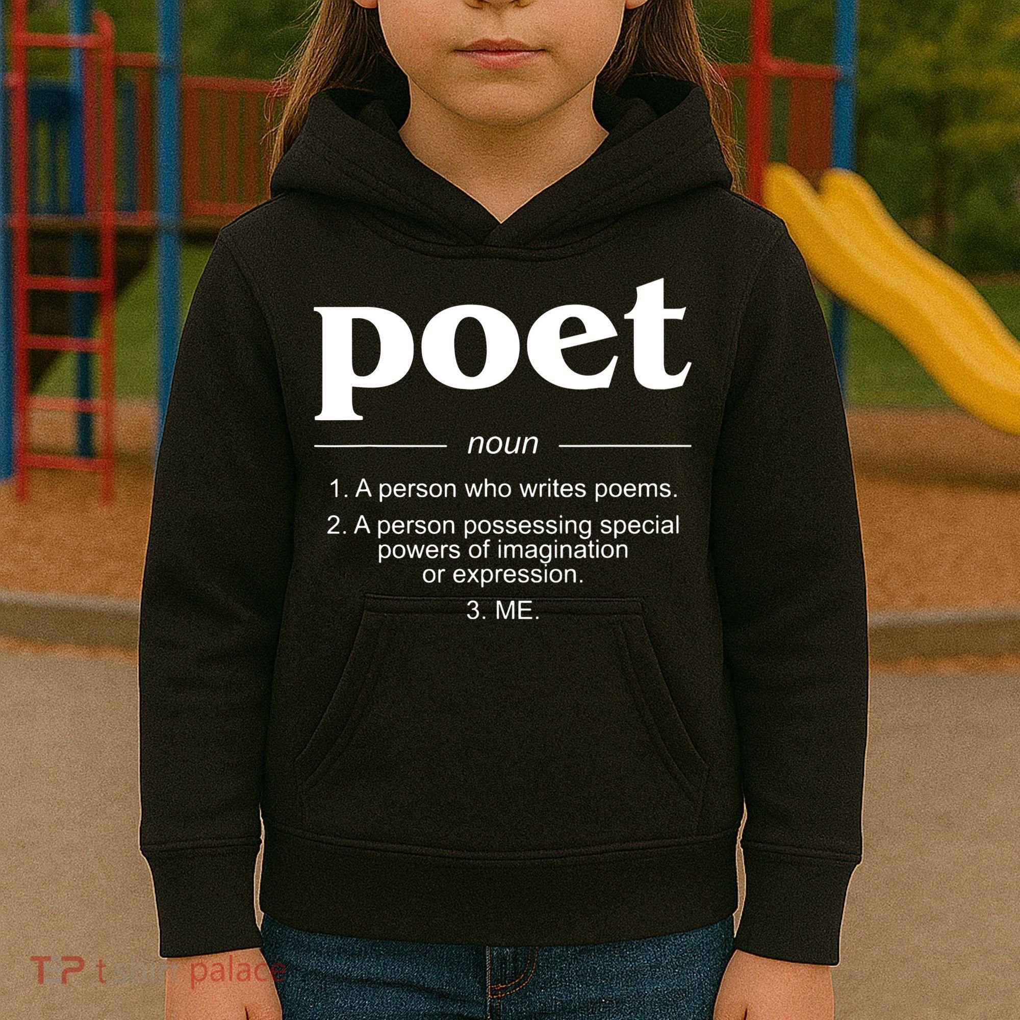 Poet Poet Definition Kids Hoodie