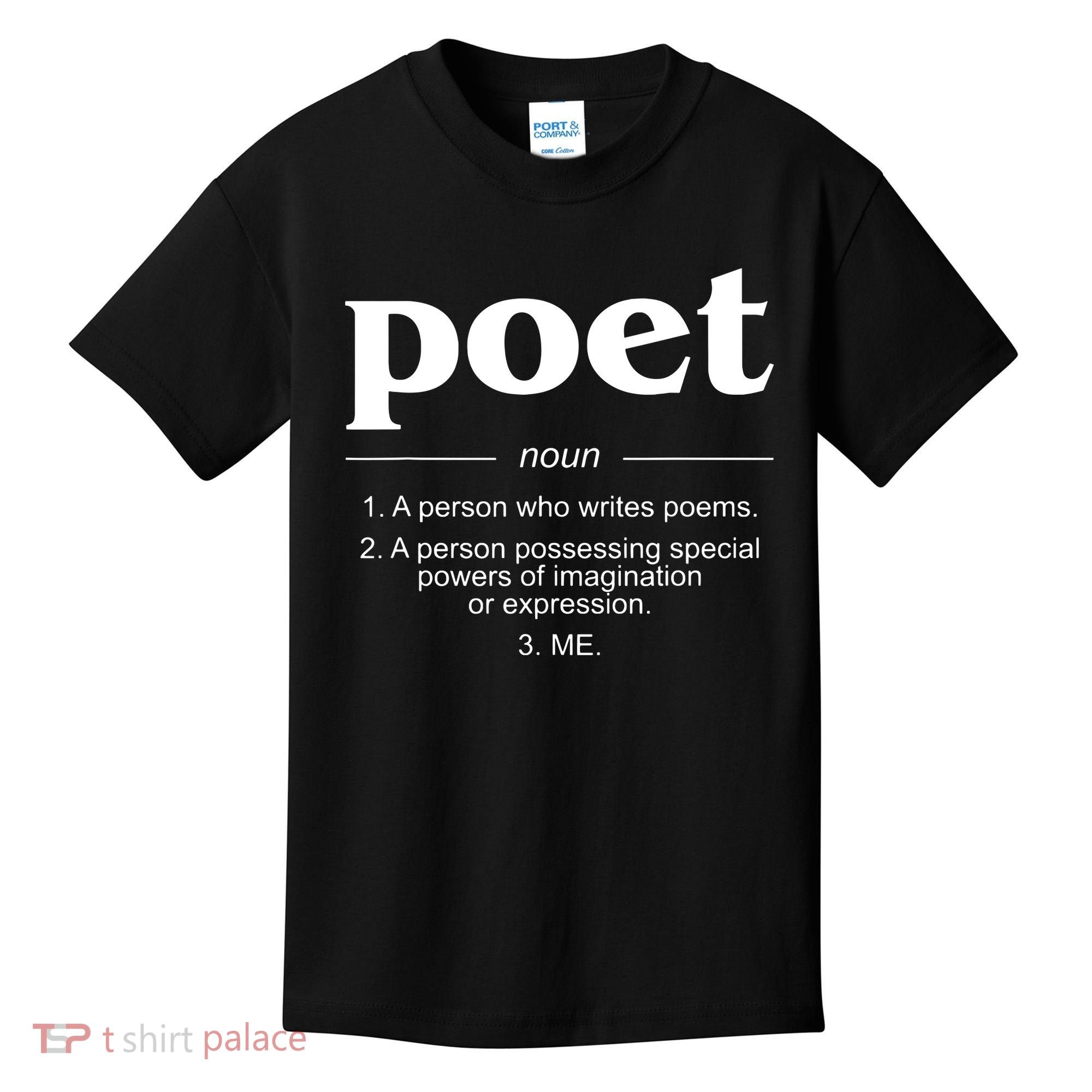 Poet Poet Definition Kids T-Shirt