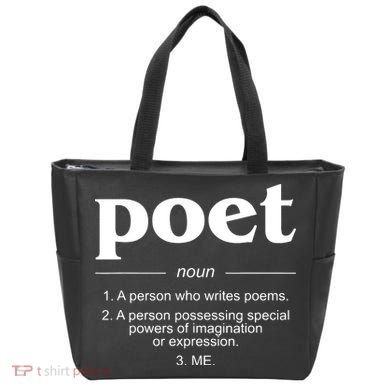 Poet Poet Definition Tote Bag
