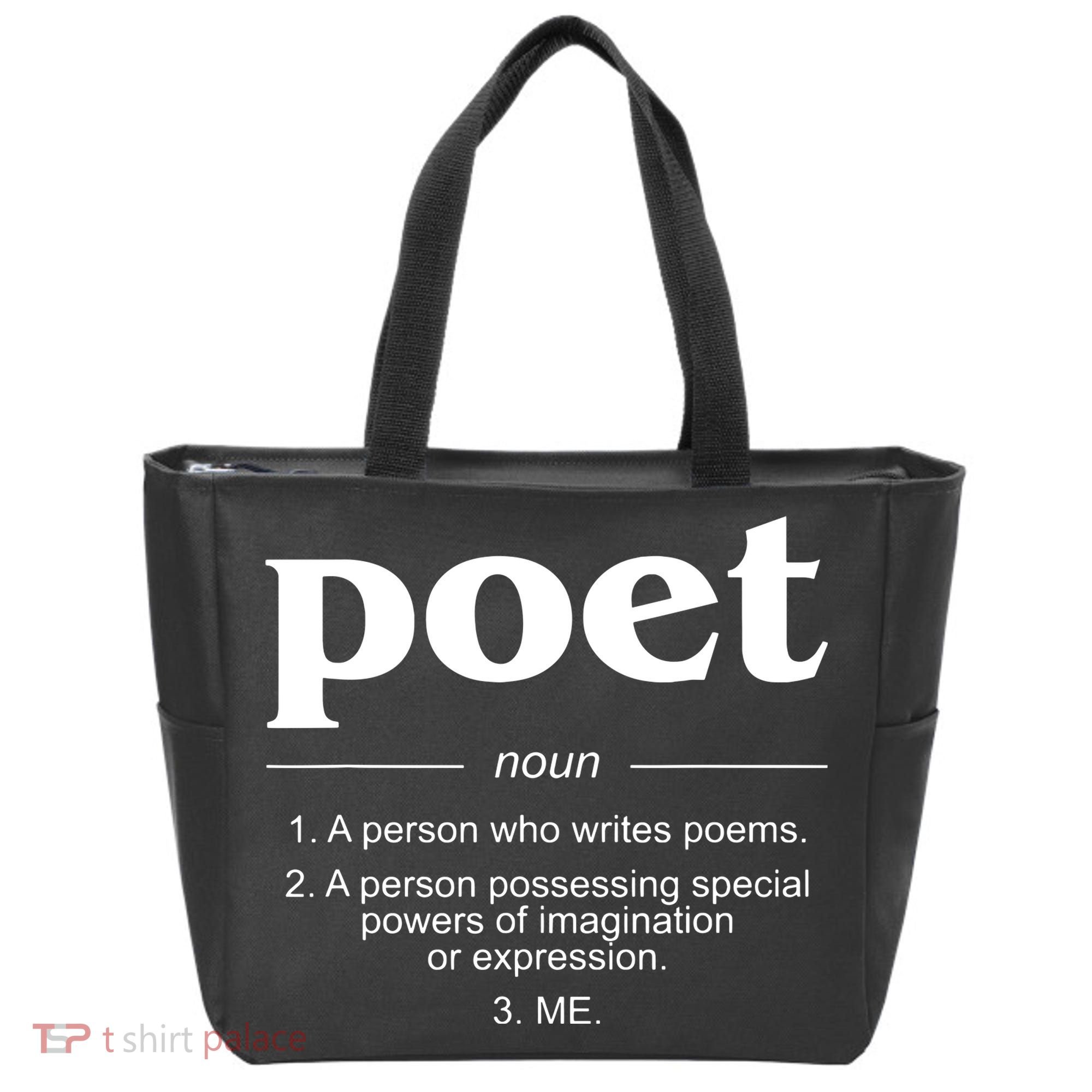 Poet Poet Definition Tote Bag