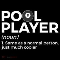 Pool Player Definition Funny Billiards Gift USA-Made Doggie Bandana thumb 2