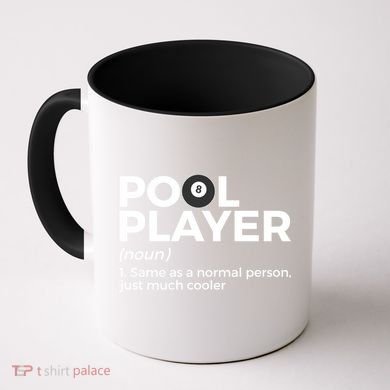 Pool Player Definition Funny Billiards Gift Coffee Mug