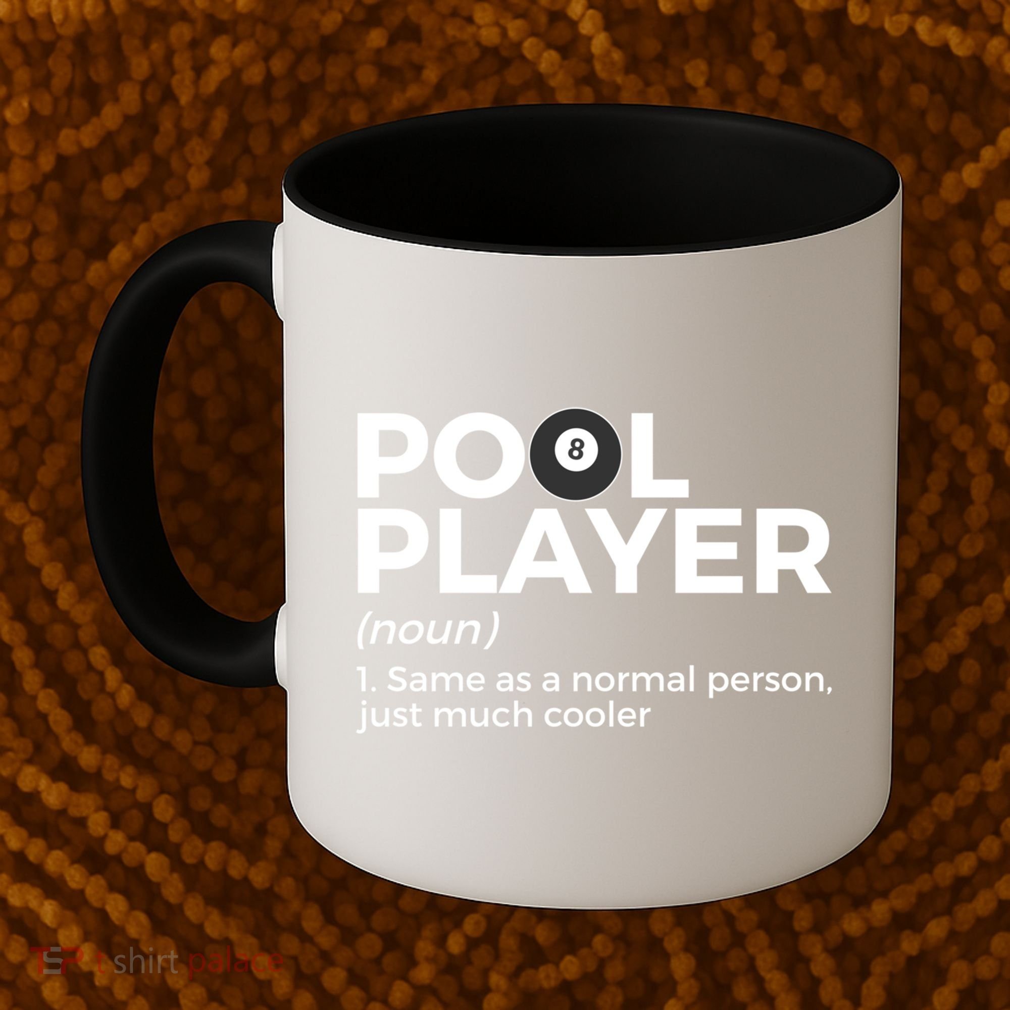 Pool Player Definition Funny Billiards Gift Coffee Mug