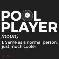 Pool Player Definition Funny Billiards Gift Golf Towel thumb 3