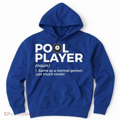 Pool Player Definition Funny Billiards Gift Hoodie