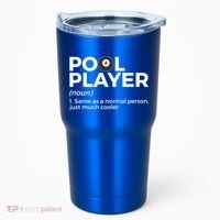 Pool Player Definition Funny Billiards Gift Tumbler thumb 0