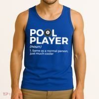 Pool Player Definition Funny Billiards Gift Tank Top thumb 3