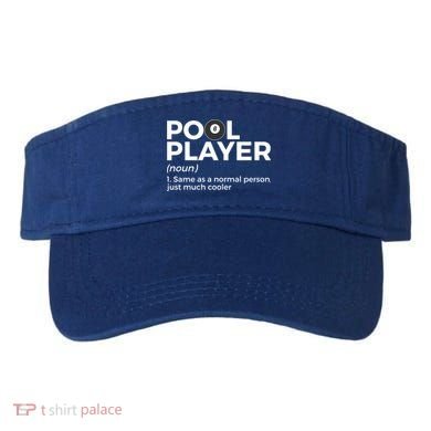 Pool Player Definition Funny Billiards Gift Visor