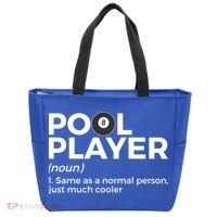 Pool Player Definition Funny Billiards Gift Tote Bag thumb 0