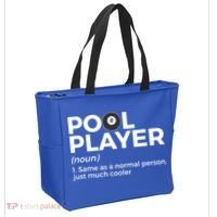 Pool Player Definition Funny Billiards Gift Tote Bag thumb 2