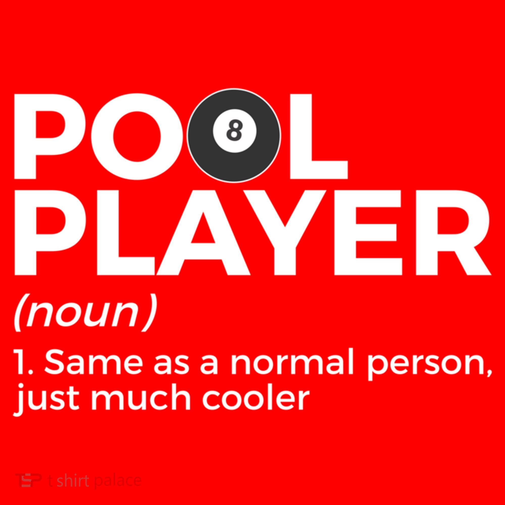 Pool Player Definition Funny Billiards Gift Santa Hat
