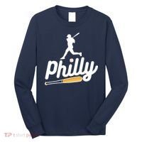 Phillies Philly Dancing On My Own Philadelphia Baseball Long Sleeve Shirt thumb 0