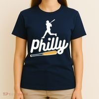 Phillies Philly Dancing On My Own Philadelphia Baseball T-Shirt thumb 4