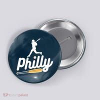 Phillies Philly Dancing On My Own Philadelphia Baseball Button thumb 0