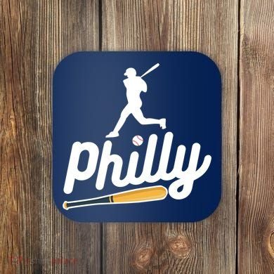 Phillies Philly Dancing On My Own Philadelphia Baseball Coaster