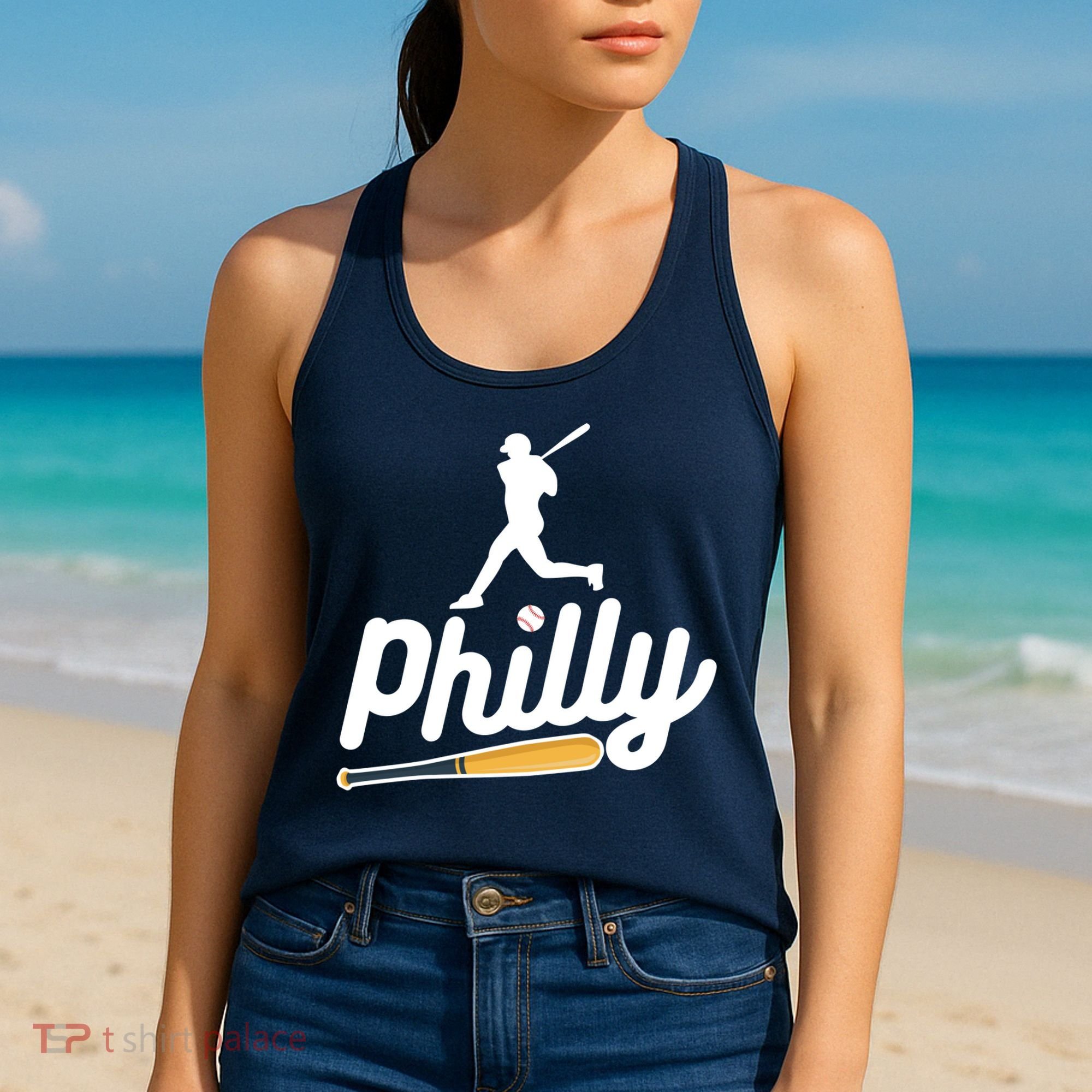 Phillies Philly Dancing On My Own Philadelphia Baseball Women's Tank Top