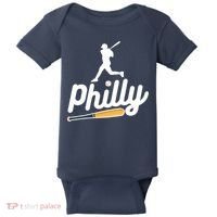 Phillies Philly Dancing On My Own Philadelphia Baseball Baby Bodysuit thumb 0