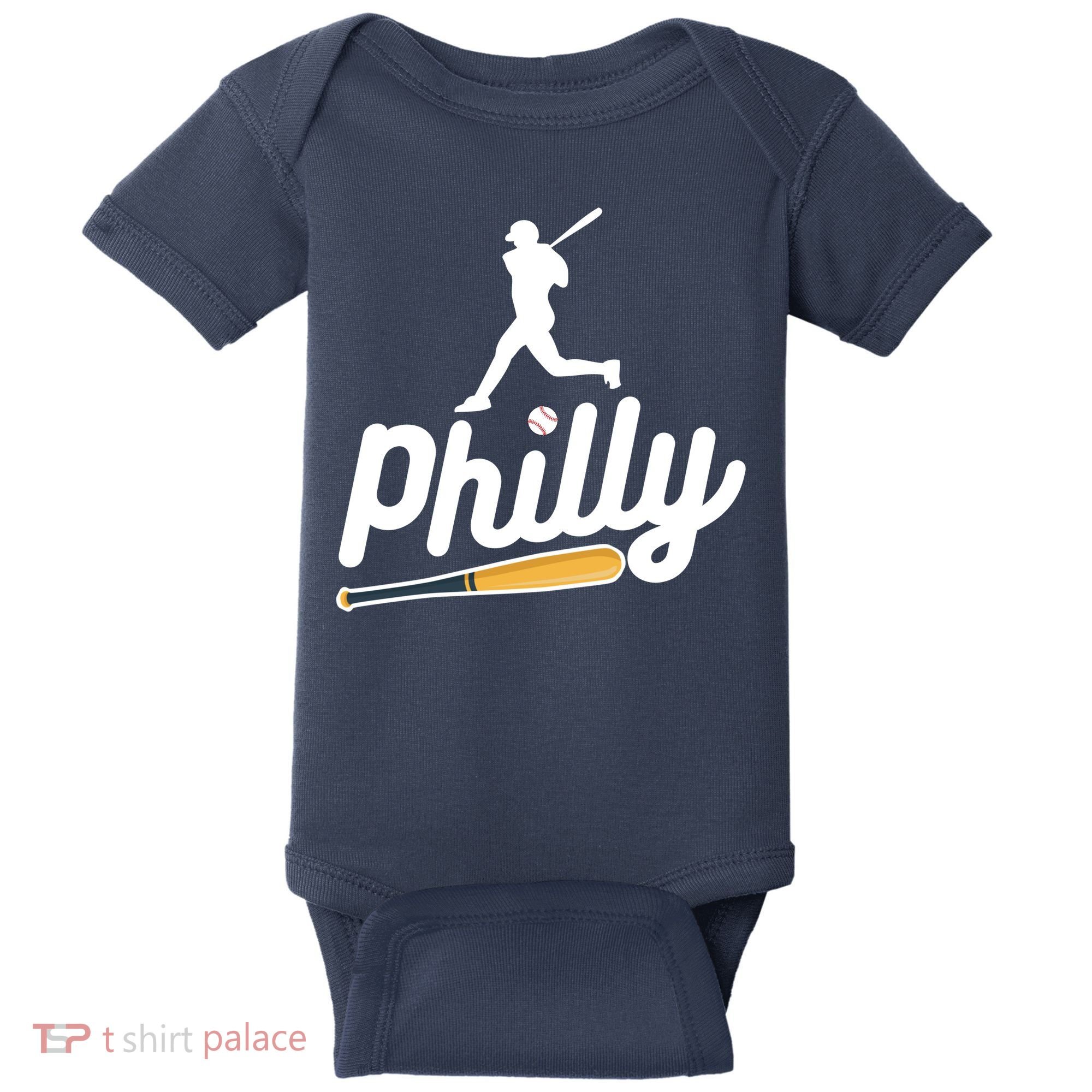 Phillies Philly Dancing On My Own Philadelphia Baseball Baby Bodysuit