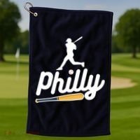 Phillies Philly Dancing On My Own Philadelphia Baseball Golf Towel thumb 1