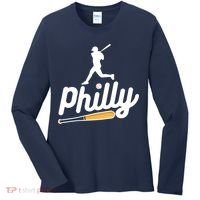 Phillies Philly Dancing On My Own Philadelphia Baseball Women's Long Sleeve Shirt thumb 0