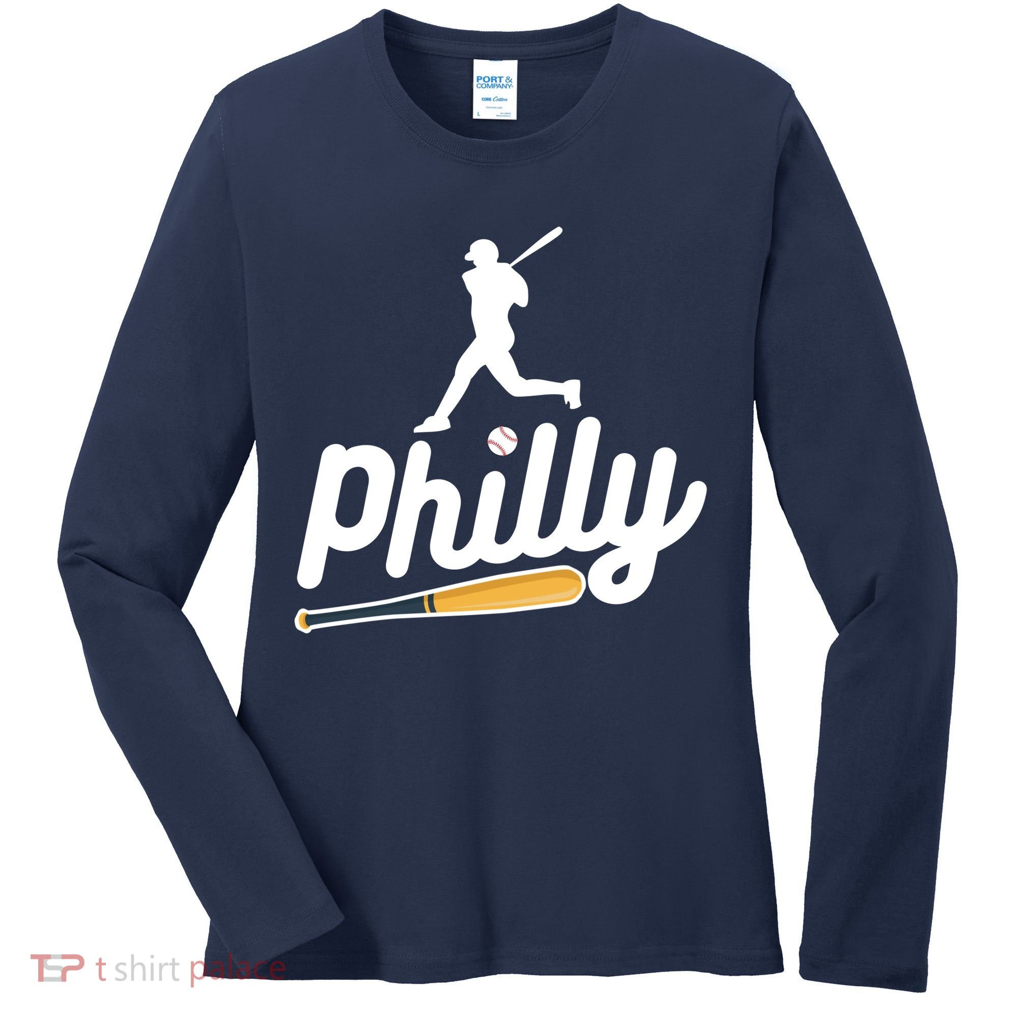Phillies Philly Dancing On My Own Philadelphia Baseball Women's Long Sleeve Shirt