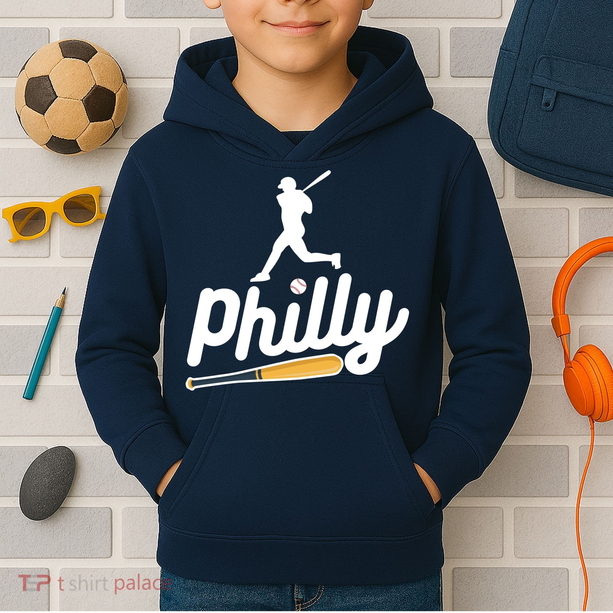 Phillies Philly Dancing On My Own Philadelphia Baseball Kids Hoodie