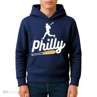 Phillies Philly Dancing On My Own Philadelphia Baseball Kids Hoodie thumb 4