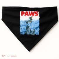 Paws Paw Dachshund Dog Retro USA-Made Doggie Bandana thumb 0