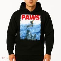 Paws Paw Dachshund Dog Retro Hoodie thumb 2