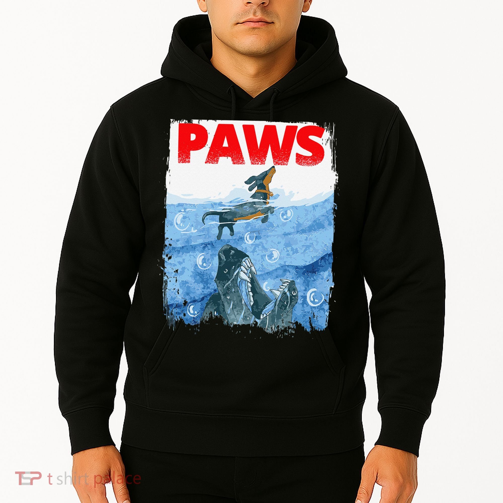 Paws Paw Dachshund Dog Retro Hoodie