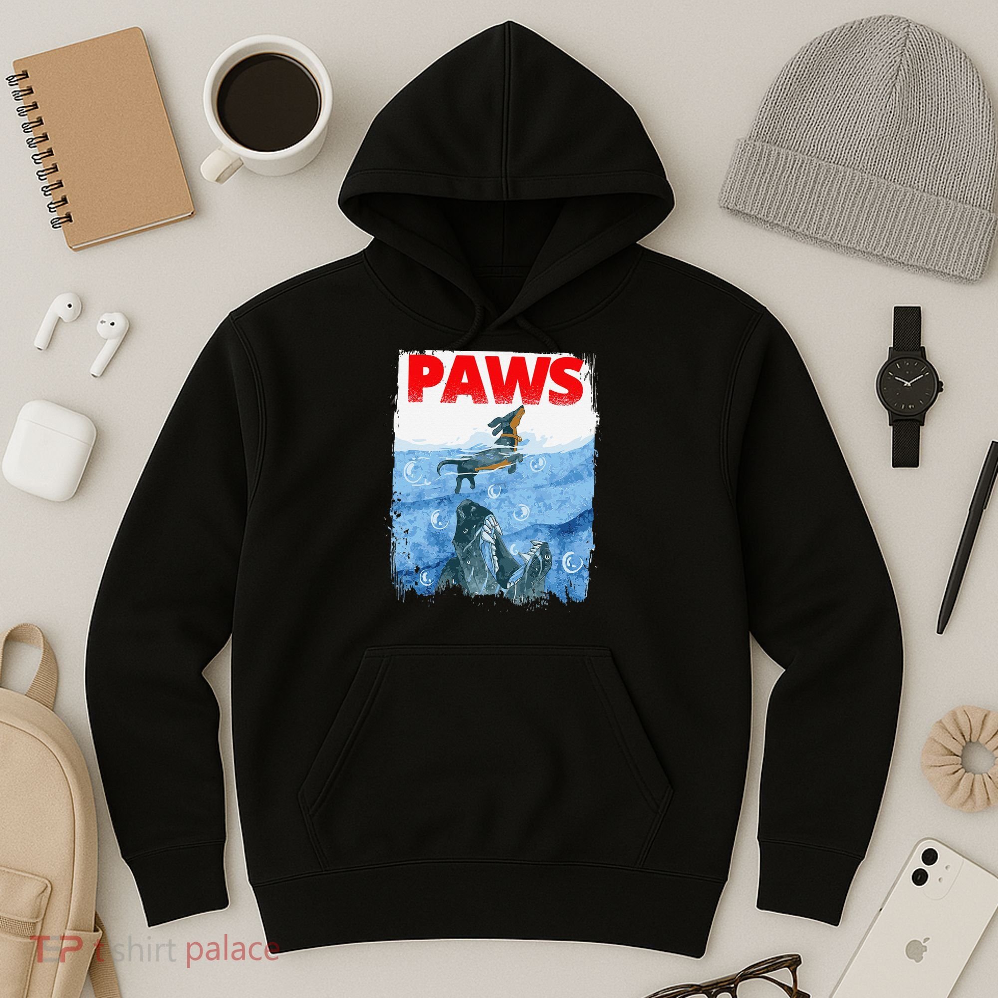 Paws Paw Dachshund Dog Retro Hoodie