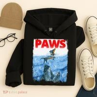 Paws Paw Dachshund Dog Retro Hoodie thumb 4