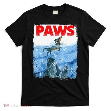 Paws Paw Dachshund Dog Retro T-Shirt