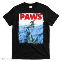 Paws Paw Dachshund Dog Retro T-Shirt thumb 0