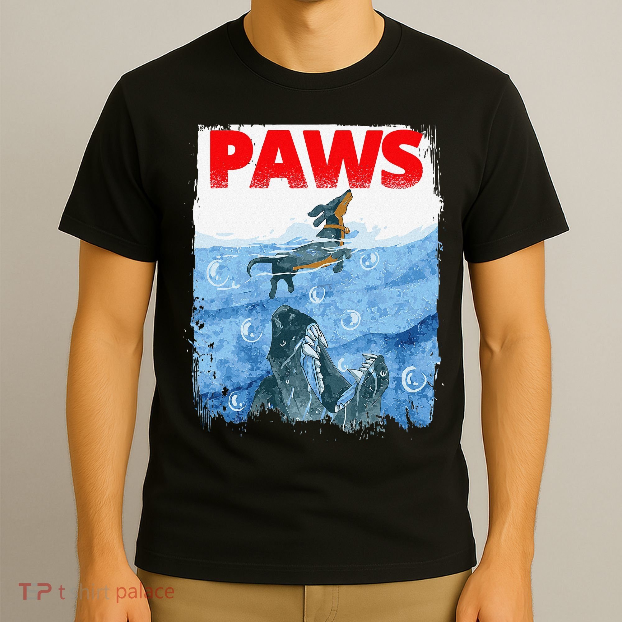 Paws Paw Dachshund Dog Retro T-Shirt