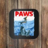 Paws Paw Dachshund Dog Retro Coaster thumb 0