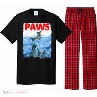 Paws Paw Dachshund Dog Retro Pajama Set thumb 0