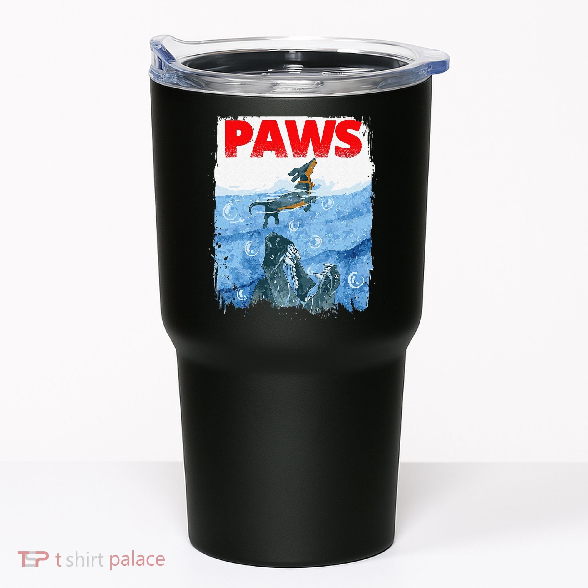 Paws Paw Dachshund Dog Retro Tumbler