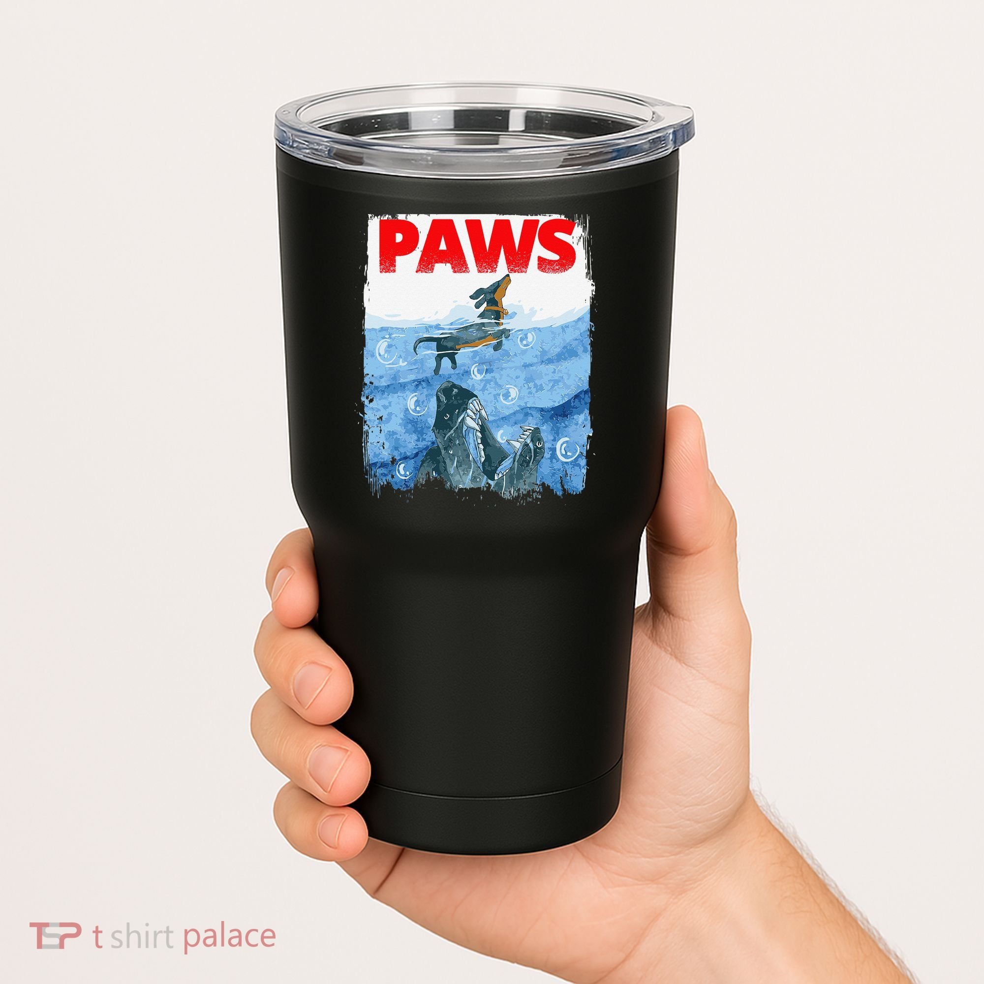 Paws Paw Dachshund Dog Retro Tumbler