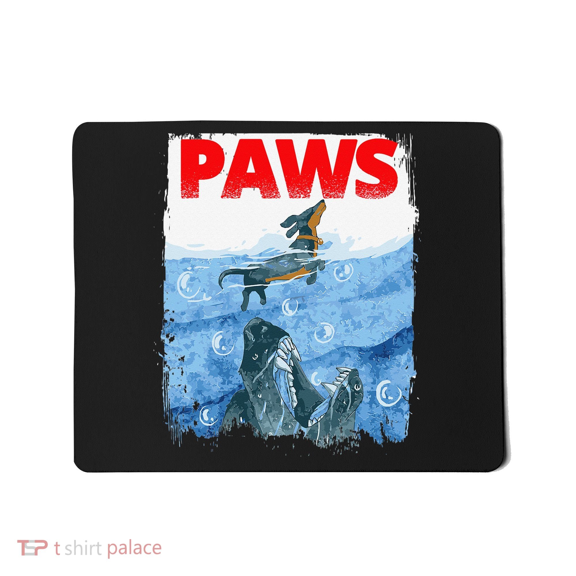 Paws Paw Dachshund Dog Retro Mousepad