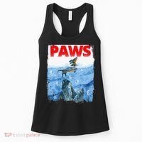 Paws Paw Dachshund Dog Retro Women's Tank Top thumb 0