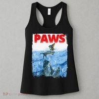 Paws Paw Dachshund Dog Retro Women's Tank Top thumb 3