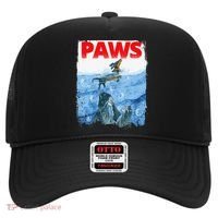 Paws Paw Dachshund Dog Retro Hat thumb 0