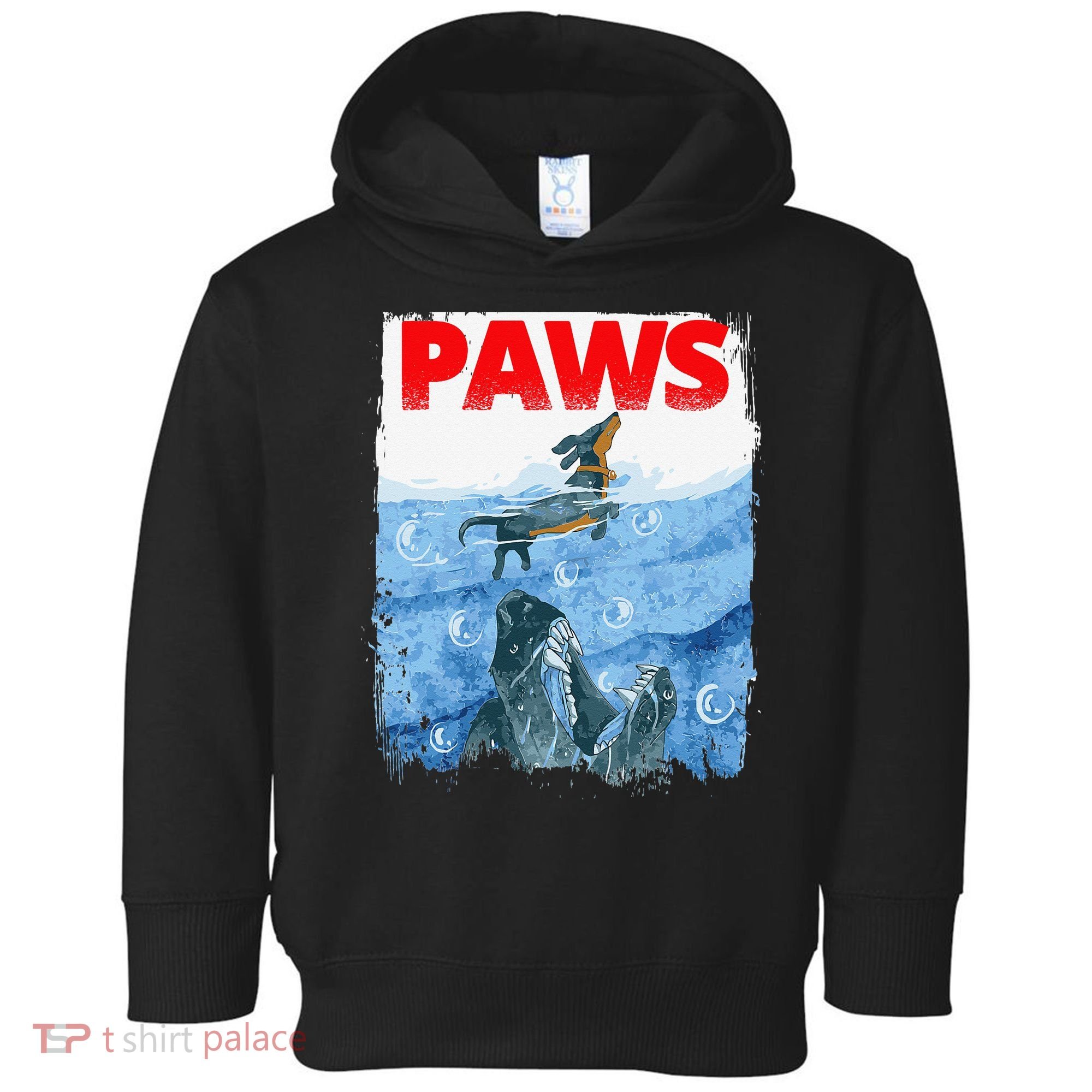 Paws Paw Dachshund Dog Retro Toddler Hoodie