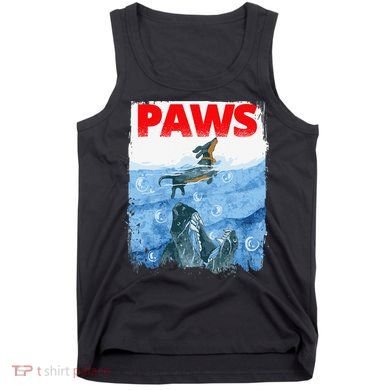 Paws Paw Dachshund Dog Retro Tank Top