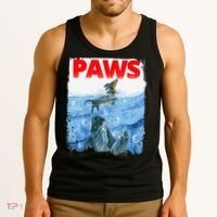 Paws Paw Dachshund Dog Retro Tank Top thumb 3