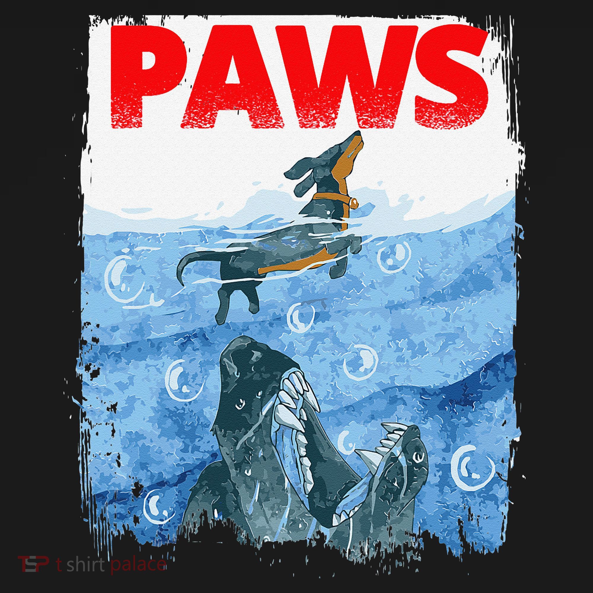 Paws Paw Dachshund Dog Retro Tank Top