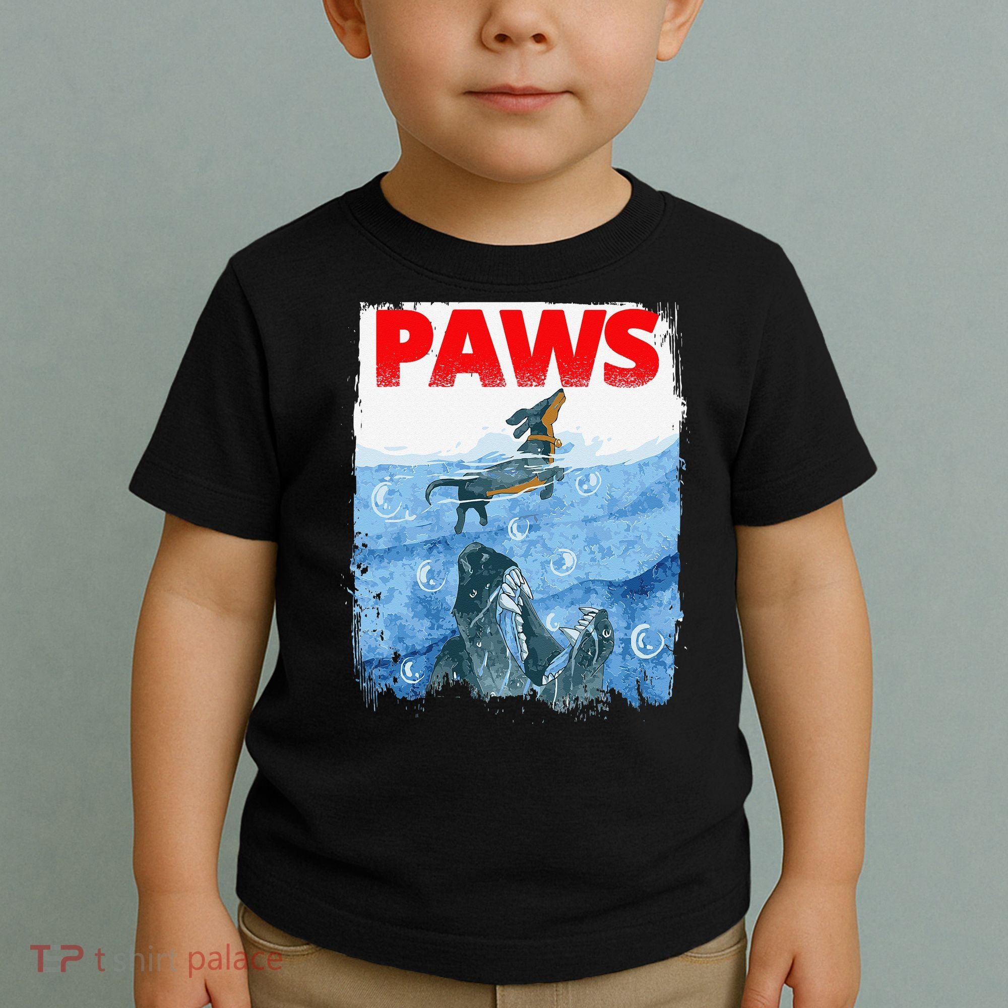 Paws Paw Dachshund Dog Retro Toddler T-Shirt
