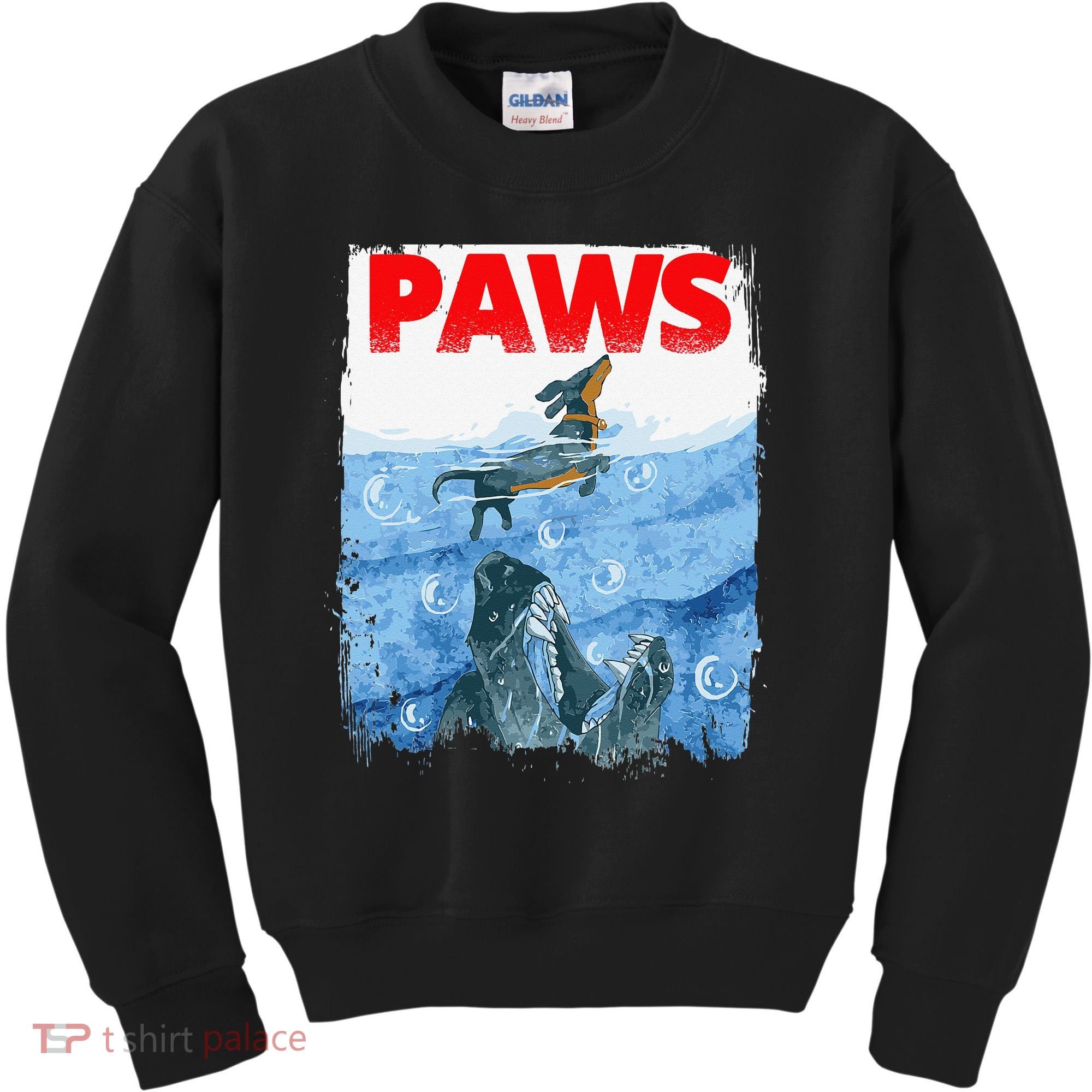 Paws Paw Dachshund Dog Retro Kids Sweatshirt
